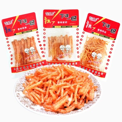 网红辣条香辣味辣丝老式8090后儿时怀旧袋装休闲小吃解馋面筋零食