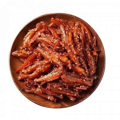 银鱼仔香辣散装小银鱼原味蜜汁鱼干北海特产零食即食下酒菜精品货图5