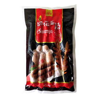 切花肉肠摆摊夜市小吃香肠开花肠烤肠长沙大香肠烧烤半成品火腿肠图5