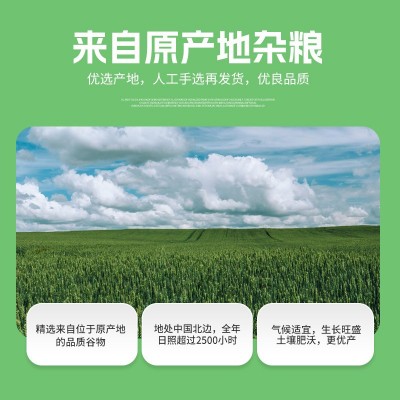 五谷杂粮糯米杂粮组合粗粮杂粮黑米三色糙米真空黄小米批发图3