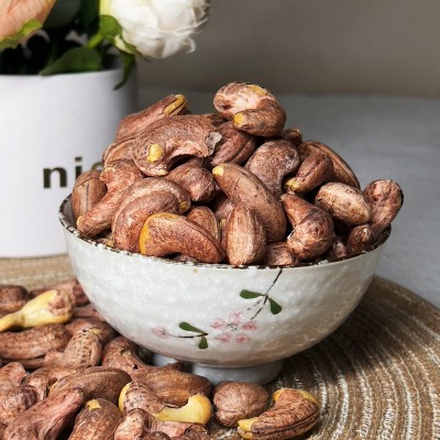 代发带皮腰果盐焗紫皮腰果原味坚果新货广西特产干果零食紫皮腰果图2