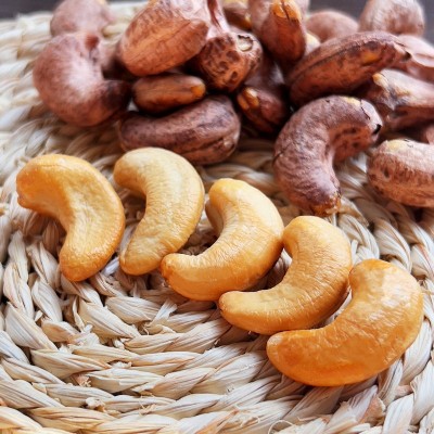 代发带皮腰果盐焗紫皮腰果原味坚果新货广西特产干果零食紫皮腰果图4