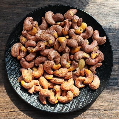 代发带皮腰果盐焗紫皮腰果原味坚果新货广西特产干果零食紫皮腰果图3