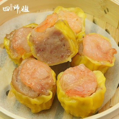 25g 虾肉烧卖【四师姐】加腾利广式点心早茶速冻面点干蒸 20个/包图2