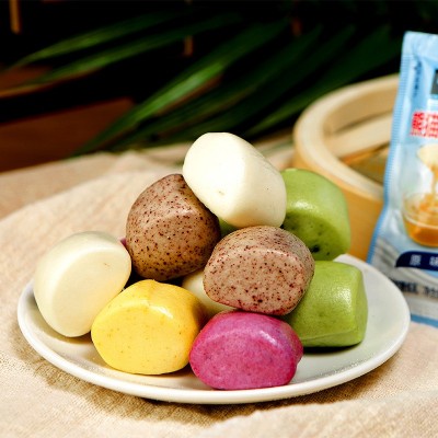 五谷计划鲜牛奶彩蔬面点拇指馒头儿童早餐速冻半成品加热即食图4