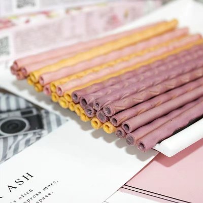 百醇注心饼干巧克力棒48g红酒抹茶牛奶味零食礼物图2