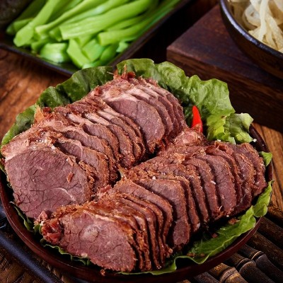 蜀小萌冷吃红油千层毛肚牛肉贡菜凉拌即食免煮熟食速食麻辣烫零食图2