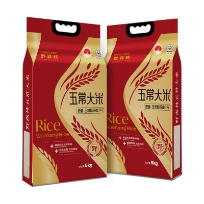 野森林五常大米 东北大米 真空包装农产品地理标志产品应季新米5k图5