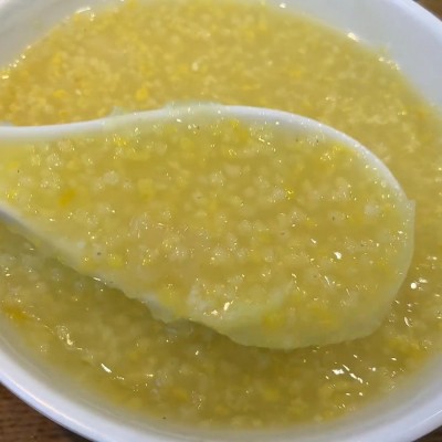 新米黄小米500克 独立真空包装 小米粥 十亩粮缘五谷杂粮工厂批发图3