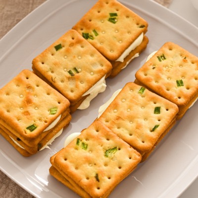 手工网红饼干 糕茶点牛扎夹心饼干散装整箱批发休闲零食一件代发图2