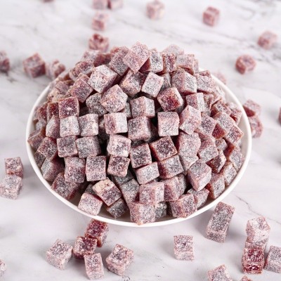 酸奶山楂果丁10kg山楂丁开胃零食酸甜山楂丁儿童零食原整箱批发图3