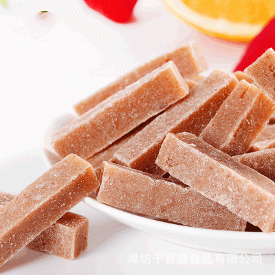 蜜饯原味果蔬山楂条零食散装批发水果干厂家水果口味山楂条供应图3