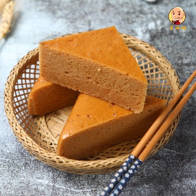 广东早餐茶楼马拉糕 五斤装切三角形红糖松糕六包4包包邮图3