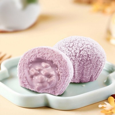 雪山香芋包50gx6只港式广式早茶点心茶楼酒楼酒店宴席速冻食品图4