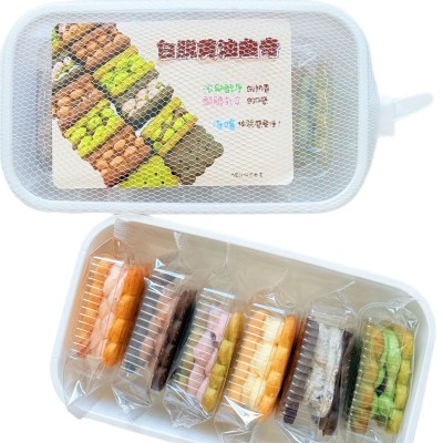 冻啃白脱夹心曲奇饼抹茶巧克力多口味冰淇淋口感蛋糕点心零食工厂图5