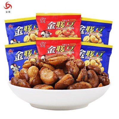 金联豆蚕豆35g 香辣牛肉味香酥咸香炒豆坚果炒货儿时怀旧零食图3
