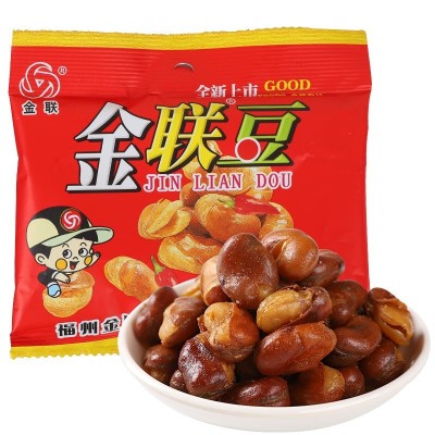 金联豆蚕豆35g 香辣牛肉味香酥咸香炒豆坚果炒货儿时怀旧零食图5