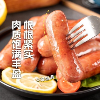 畅翔烤肠火山石脆皮肠地道肉肠香肠风味脆皮热狗香肠家用早餐图3