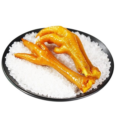南诺信盐焗鸡爪肉鸡爪卤味凤爪单爪广东特产鸡脚小吃休闲零食批发图5