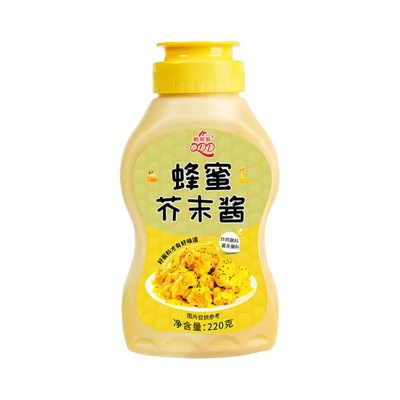 餐饮商用蜂蜜芥末酱220g装韩式炸鸡汉堡面包烘焙商用蜂蜜芥末酱图5