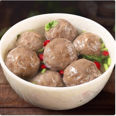 正宗潮汕牛肉丸手打牛筋丸撒尿牛丸火锅食材烧烤特产商用丸子500g图4