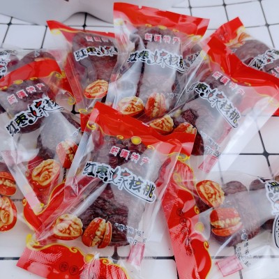 新疆特产灰枣夹核桃500g 独立小包装孕妇零食 2颗装枣夹核桃图3