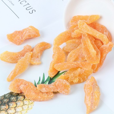 黄桃干桃干桃条5斤装黄桃果干水果干果脯休闲蜜饯零食桃脯批发