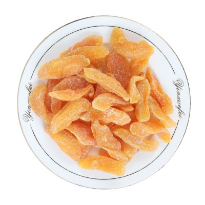 黄桃干桃干桃条5斤装黄桃果干水果干果脯休闲蜜饯零食桃脯批发图5