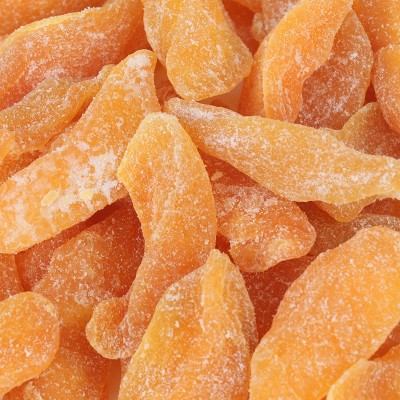 黄桃干桃干桃条5斤装黄桃果干水果干果脯休闲蜜饯零食桃脯批发图3