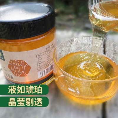 蜂蜜厂家批发四川枇杷蜂蜜500克农家自产成熟真蜜直播代发枇杷蜜图3