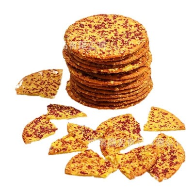 一件代发蛋黄味紫薯薄脆饼干儿童散装整箱早餐代餐饼干办公室零食图5