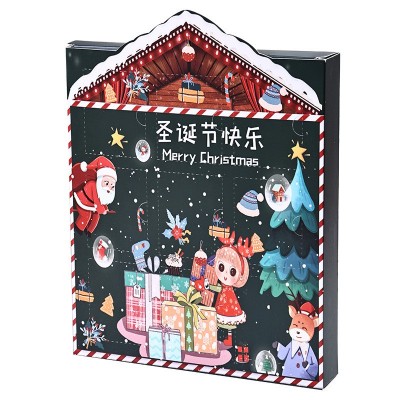 创意儿童圣诞饼干趣味盲盒摆摊小礼物圣诞节礼盒礼品曲奇饼干零食图5