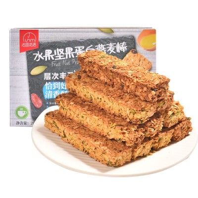 法思觅语水果坚果蔬菜蛋白棒燕麦谷物能量棒健身粗粮饱腹代餐棒图5