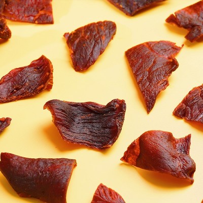 黄金香老字号原切牛肉干120g充饥解馋办公室即食休闲小零食真风干图2