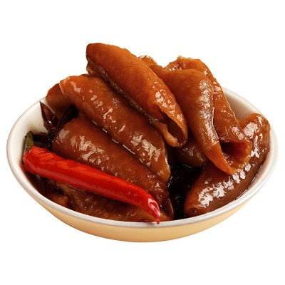 广东梅州真庄开袋即食卤鸡皮熟食客家特产酱香鸡皮下酒菜零食图5
