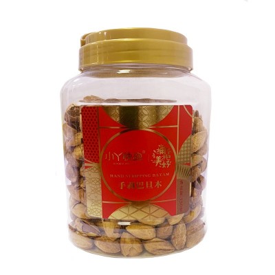 小丫快跑巴旦木350g600g炒货坚果干果零食扁桃仁批发代开口手剥图4