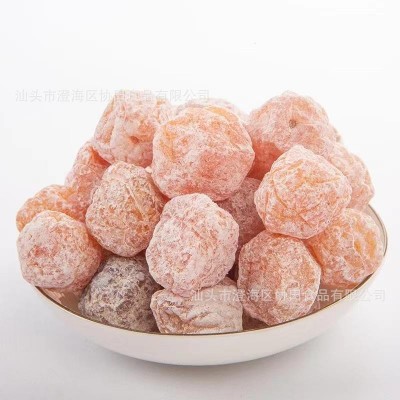 厂家直供冰雪梅 雪花梅 即食凉果蜜饯白话梅 酸甜果脯零食 老婆梅图5