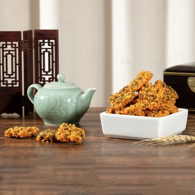 网红零食酥脆糯米蛋黄味锅巴散装整箱办公室零食休闲小吃年货批发