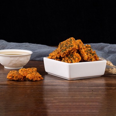 网红零食酥脆糯米蛋黄味锅巴散装整箱办公室零食休闲小吃年货批发图4