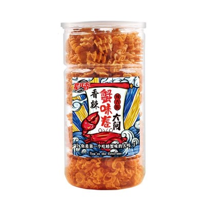 【一件代发】180g罐装蟹味比萨卷膨化食品多规格代发图4