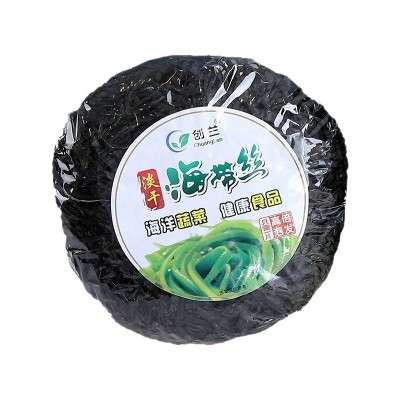 厂家批发商用淡干海带丝圆饼无沙免洗海带丝网红食品圆饼厚海带丝图5