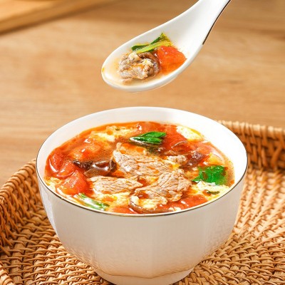 新美香冻干炖汤轻食代餐牛肉羹免煮方便冲泡即食夜宵罗宋汤速食汤图3