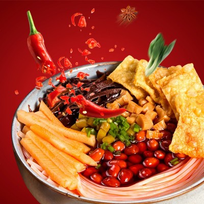 柳江人家麻辣螺蛳粉批发330g*1袋广西柳州特产螺蛳粉一件代发图5