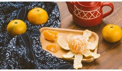 刚剥的橘子皮能泡水吗