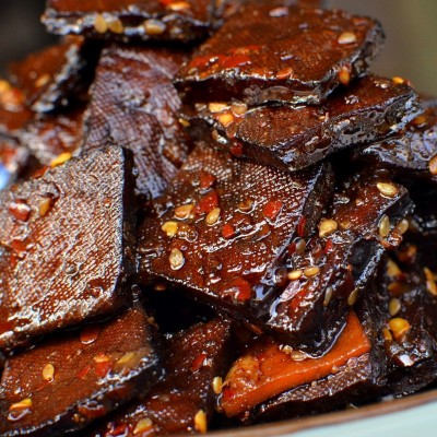 平江豆干酱干香辣豆腐干休闲豆干零食即食湖南特产图2