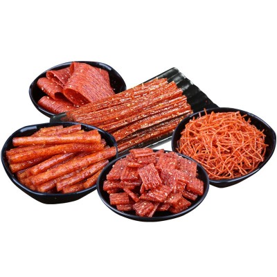 网红辣条大辣片110g零食休闲小辣条超市地摊货怀旧食品组合批发价图5