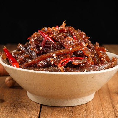 麻辣牛肉四川特产网红自贡冷吃牛肉卤味熟食即食私房菜现做熟牛肉图2