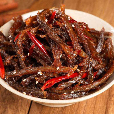 麻辣牛肉四川特产网红自贡冷吃牛肉卤味熟食即食私房菜现做熟牛肉图5
