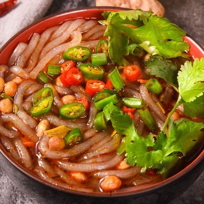 香之渝重庆酸辣粉248g*5袋麻辣红薯粗粉条泡面方便面速食夜宵代发图3