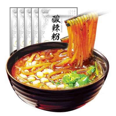 香之渝重庆酸辣粉248g*5袋麻辣红薯粗粉条泡面方便面速食夜宵代发图5
